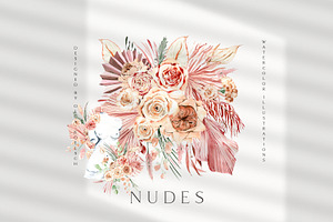 NUDES - Dried Boho Florals