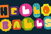 Hello Balls - Bold Font, a Sans Serif Font by Good Java Studio (Thumbnail 6 of 8)