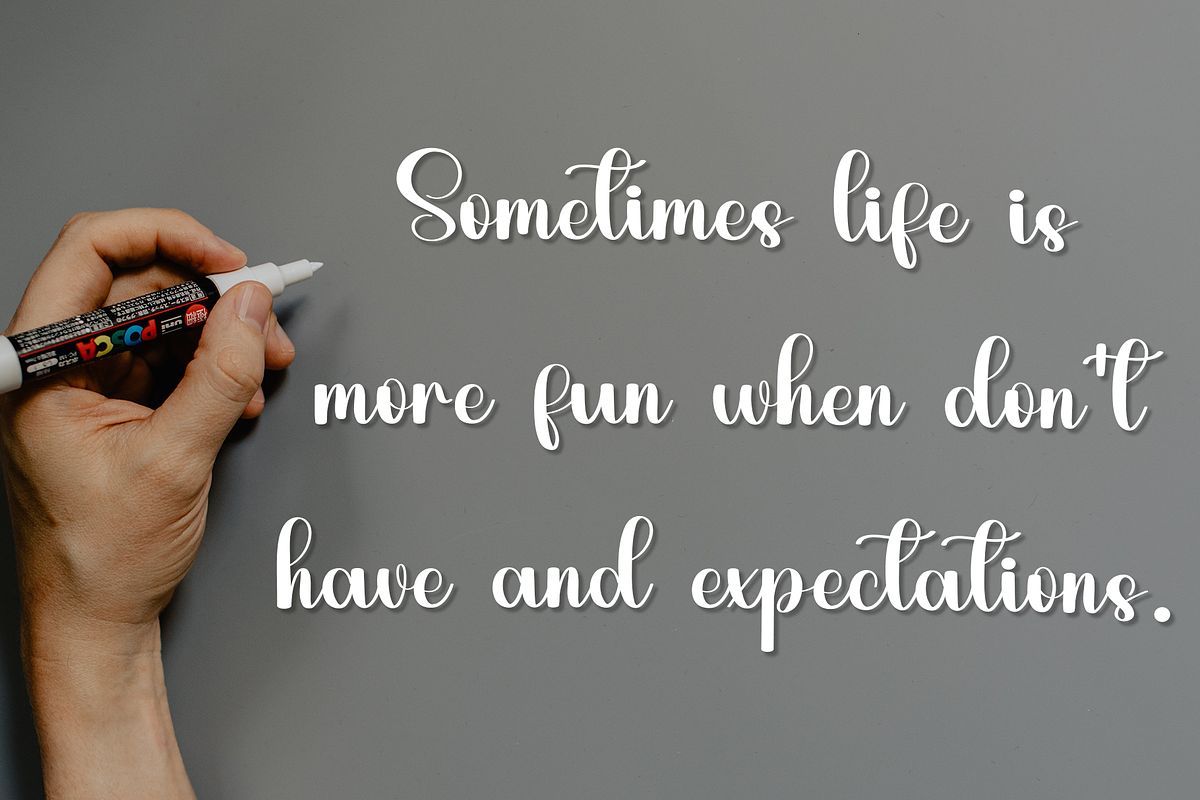 With me, a Handwritten Font by InermediaSTUDIO (Photo 3 of 7)