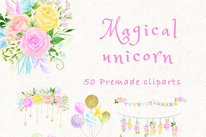 Magical Unicorn Clipart