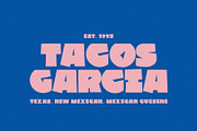Extra Bold Sans Serif Font - Gaston, a Sans Serif Font by Calamar Studio (Thumbnail 5 of 12)