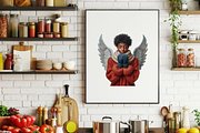 TERRACOTTA ANGELS CLIPART PACK, a Person Illustration by Daring Digies (Thumbnail 6 of 7)