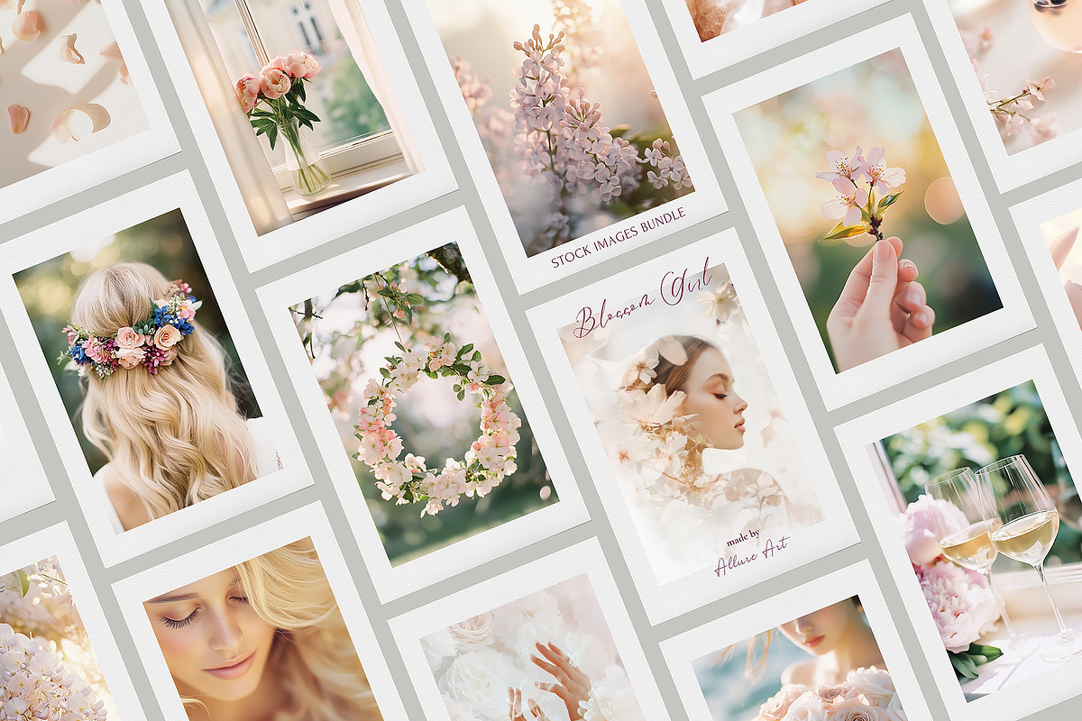 230 Spring Stock Photos Blossom girl, a Beauty & Fashion Photo by Allure Art (Photo 10 of 39)