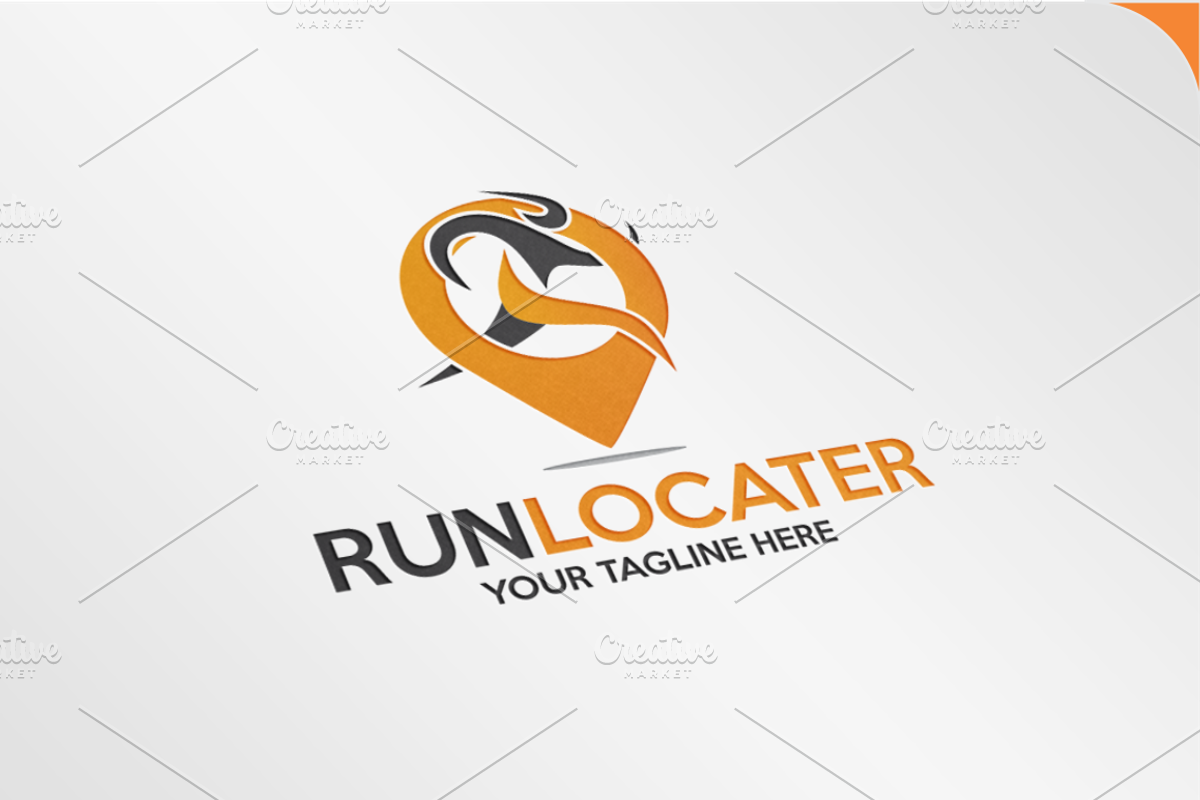 Run Locater - Logo, a Branding & Logo Template by Alfam17 (Photo 1 of 4)
