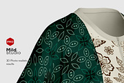 Women Long Dress Mockup v23, a Shirt Mockup by Mildstudio (Thumbnail 10 of 10)