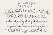 Alphabet Mono Duo, a Script Font by Soft Creative (Thumbnail 9 of 11)