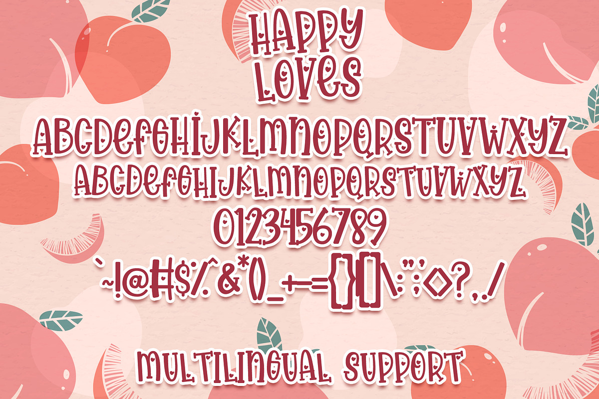 Happy Loves - Handwritten Font preview 8