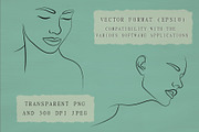 Tattoo women's lines, a Person Illustration by Vinegret -Shop (Thumbnail 2 of 8)