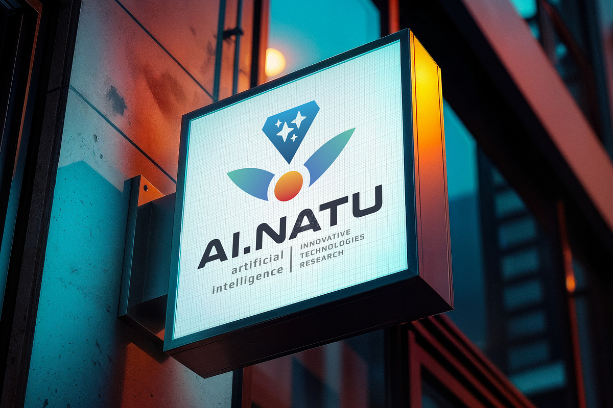 Diamond Nature Ai Technology Logo, a Branding & Logo Template by Design_Planet (Photo 4 of 4)