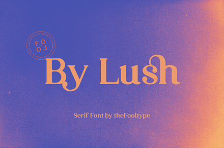 By Lush - Modern Cute Serif