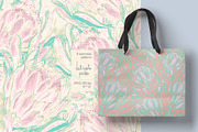 Pastel floral seamless set, a Pattern Graphic by PatternsBlooming (Thumbnail 2 of 6)
