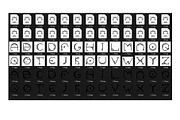 BigMan Alphabet Letters, a Symbol Font by Iryna Danyliuk (Thumbnail 2 of 3)