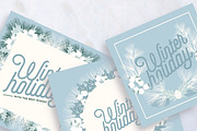 Winter Holiday Card, a Card Template by stockhype (Thumbnail 2 of 2)