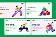 60 Flat Musician Illustrations, a Person Illustration by Creative Stall (Thumbnail 5 of 11)