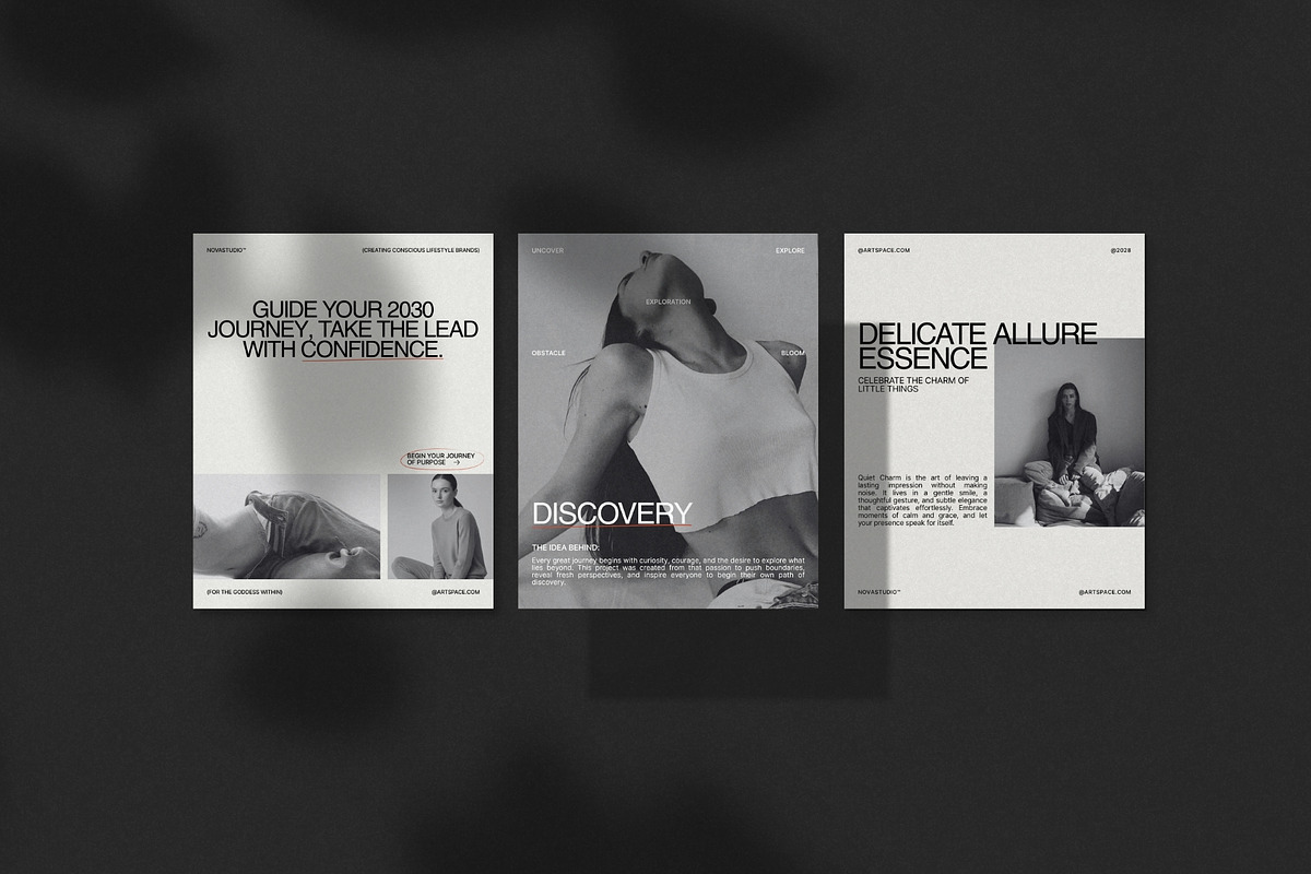Business Instagram Post Template Kit, a Social Media Template by Crafted Pixel (Photo 5 of 9)