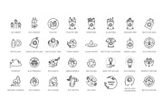 Ecological Succession Icons, an Outline Icon by Tettygreen (Thumbnail 1 of 2)