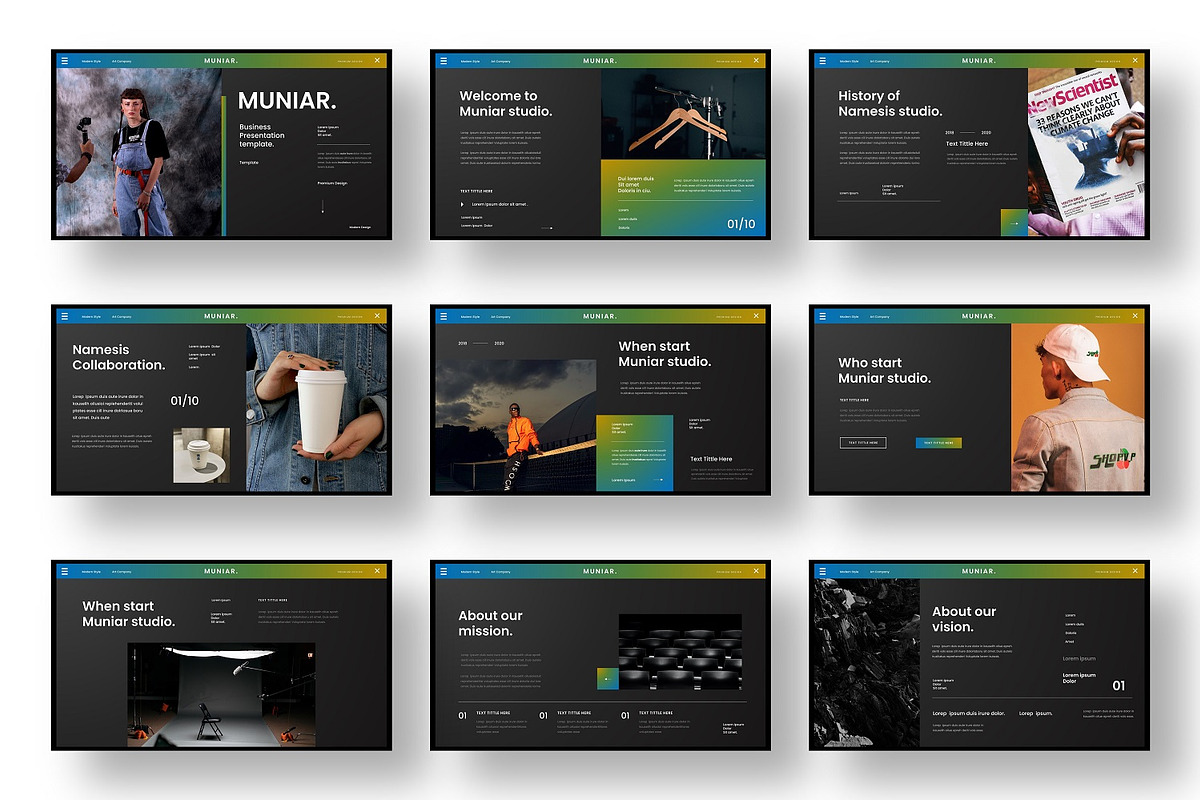 Muniar – Business Keynote Template, a Presentation Template by Dens Creative Studio (Photo 2 of 6)