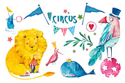 Circus Magic Collection, an Animal Illustration by Ksenia Markevych (Thumbnail 1 of 7)