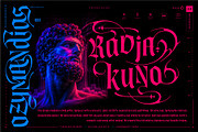 Vonire Bound Typeface, a Blackletter Font by alit design (Thumbnail 3 of 20)