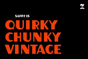 Sappy Sans, a Font by HipFonts (Thumbnail 2 of 6)