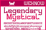 Amazing Creature font, a Font by weknow (Thumbnail 2 of 8)