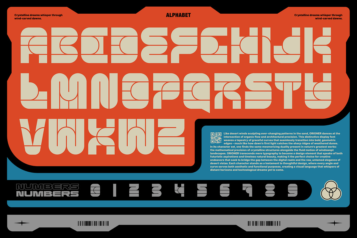 Orioner Display Typeface, a Sans Serif Font by God Control (Photo 3 of 8)
