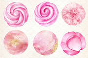 Soft Girly Round Shapes Clipart, an Illustration by Dream Creation (Thumbnail 4 of 6)