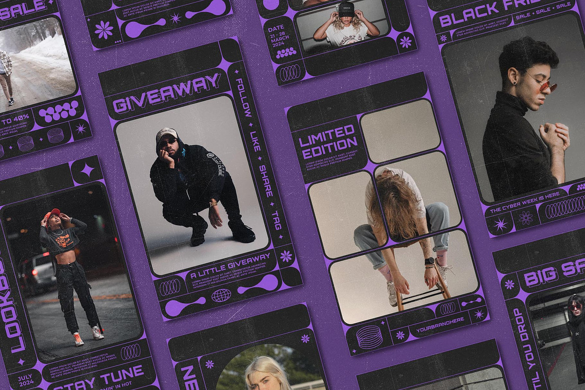Pandora - Instagram Templates, a Social Media Template by Rakyu (Photo 2 of 7)