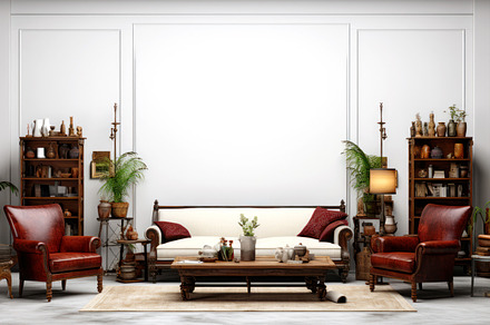 Classic Vintage Living Room with Ant, an Architecture Photo by Perpis