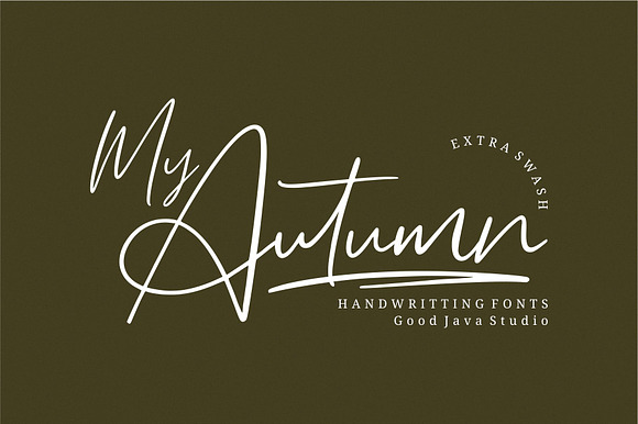 My Autumn Signature Font
