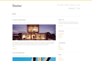 Structure - Business WordPress Theme