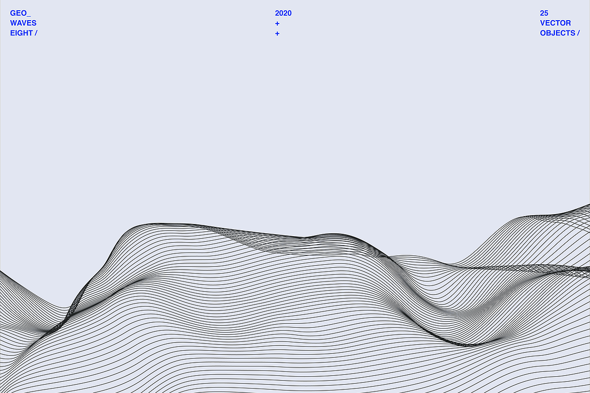 GEO_WAVES8 Vector Pack, a Background Graphic by codetoform (Photo 8 of 27)