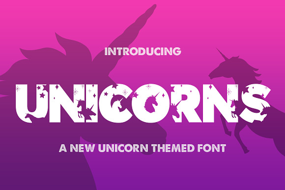 The Unicorns Font preview 7