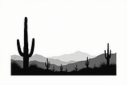 Wild Desert Cactus Scene Set, an Illustration by hafijul (Thumbnail 5 of 15)