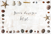 Coastal dream Nautical scene creator, a Product Mockup by wings of design (Thumbnail 6 of 24)
