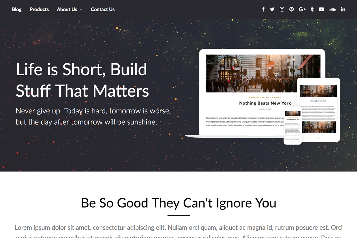 PageBuilderly Premium, a WordPress Template by SuperbThemes