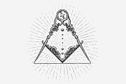 Alchemical Marriage, an Illustration by Elymas (Thumbnail 3 of 4)
