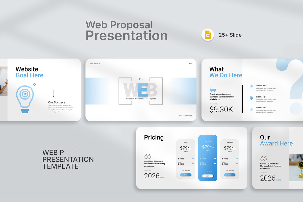 Web Proposal Presentation, a Presentation Template by KreateTribe (Photo 6 of 6)