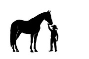 Western Cowboy Horse Silhouette Bund, an Illustration by Designs_River (Thumbnail 19 of 51)