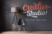 Alexandria Script Layered Fonts, a Script Font by Debut Studio (Thumbnail 10 of 15)