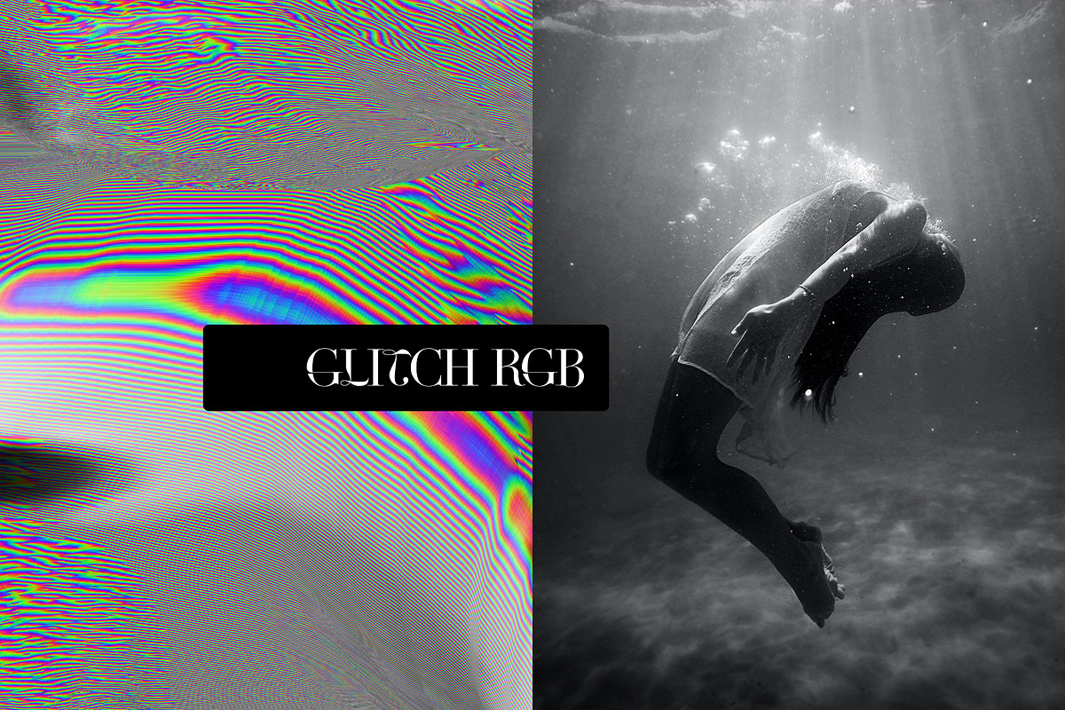 Y2K GLITCH Chrome Textures & Shapes, a Texture Graphic by Oksana Trygub (Photo 2 of 21)