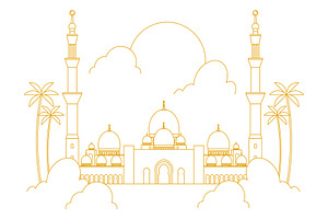 Shaikh Zayed Mosque - UAE Landmarks