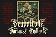 Pomenteva - Blackletter Typeface, a Blackletter Font by madeDeduk (Thumbnail 3 of 10)