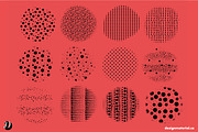 Dots Obsession Procreate Brushes, a Brush Add-On by Design Material Co. (Thumbnail 3 of 15)