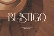 Blastigo - A Modern Stylish Serif, a Serif Font by Qweera Studio (Thumbnail 1 of 12)