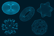 25 Futuristic 3D non-Euclidean Shape, an Object Illustration by Kseniya-Omega (Thumbnail 3 of 7)