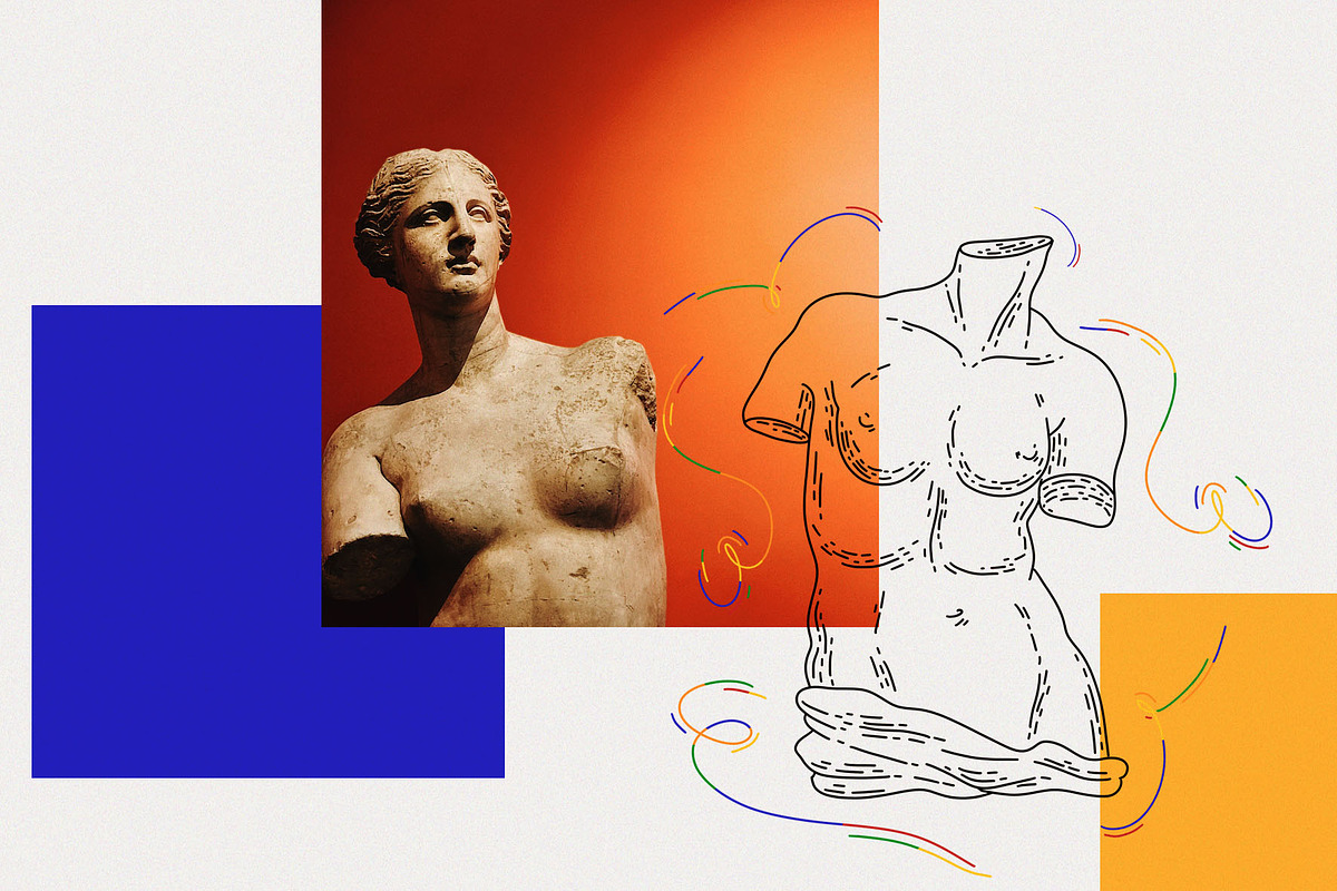MODERN ANTIQUITY, a Person Illustration by Natali Batu (Photo 5 of 11)