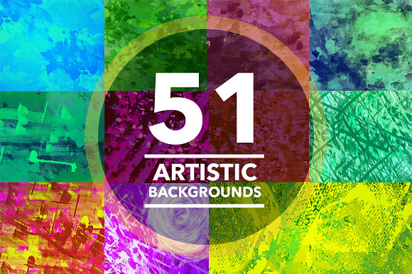(SALE) Textures 51 Artistic Textures preview 6