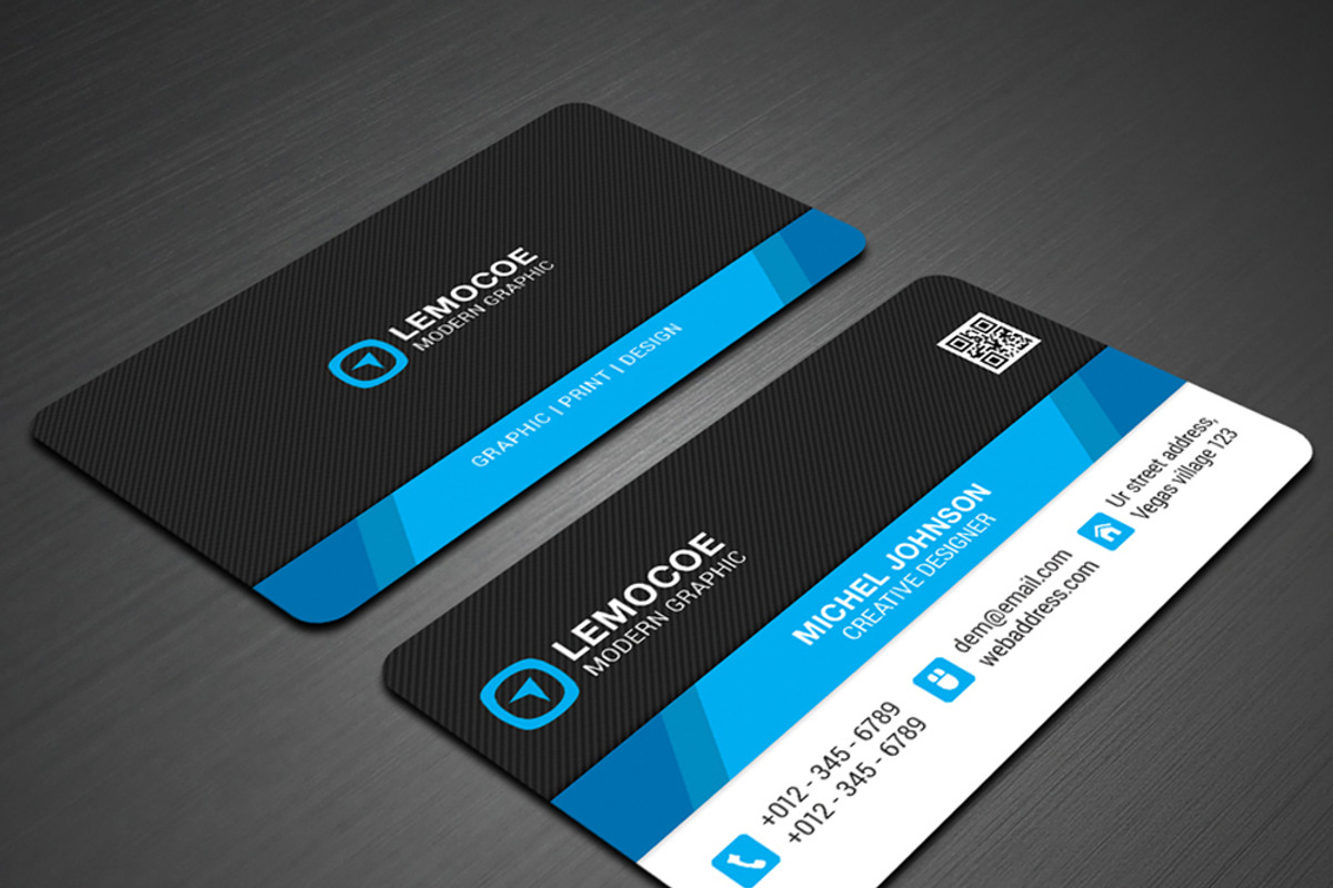 Business Card, a Business Card Template by Creative_Arts (Photo 1 of 4)