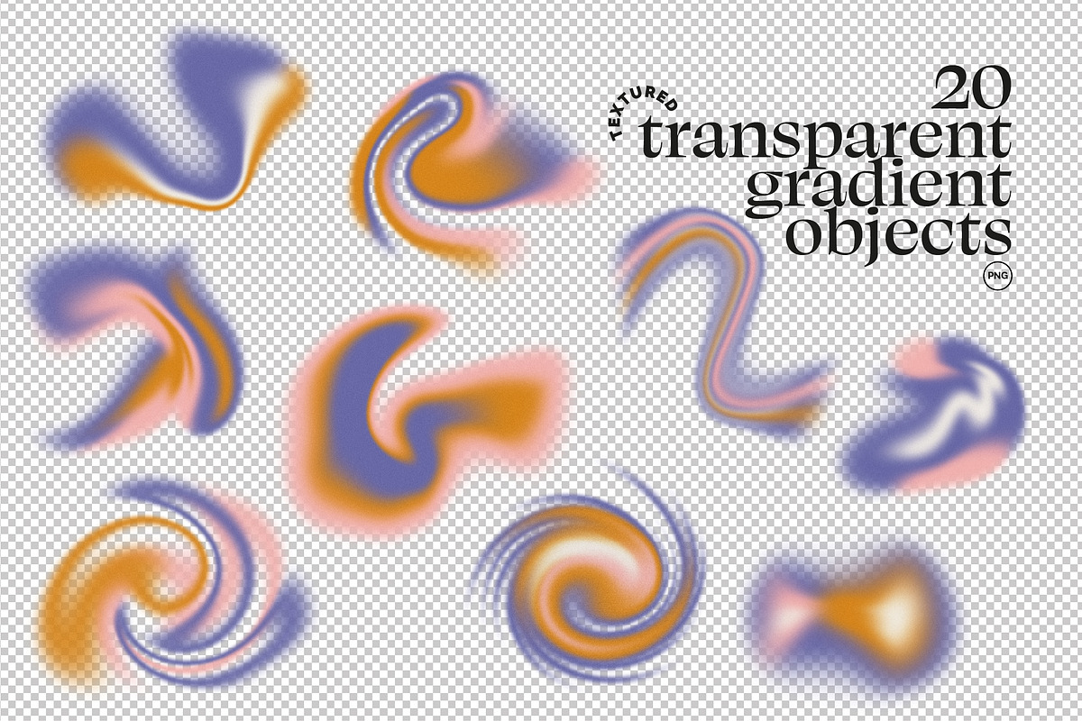 ULTRA PERI Gradient Set, a Texture Graphic by angelainthefields (Photo 3 of 10)